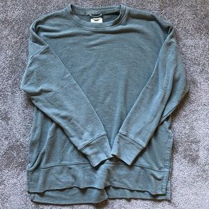Aerie oversized teal sweater
